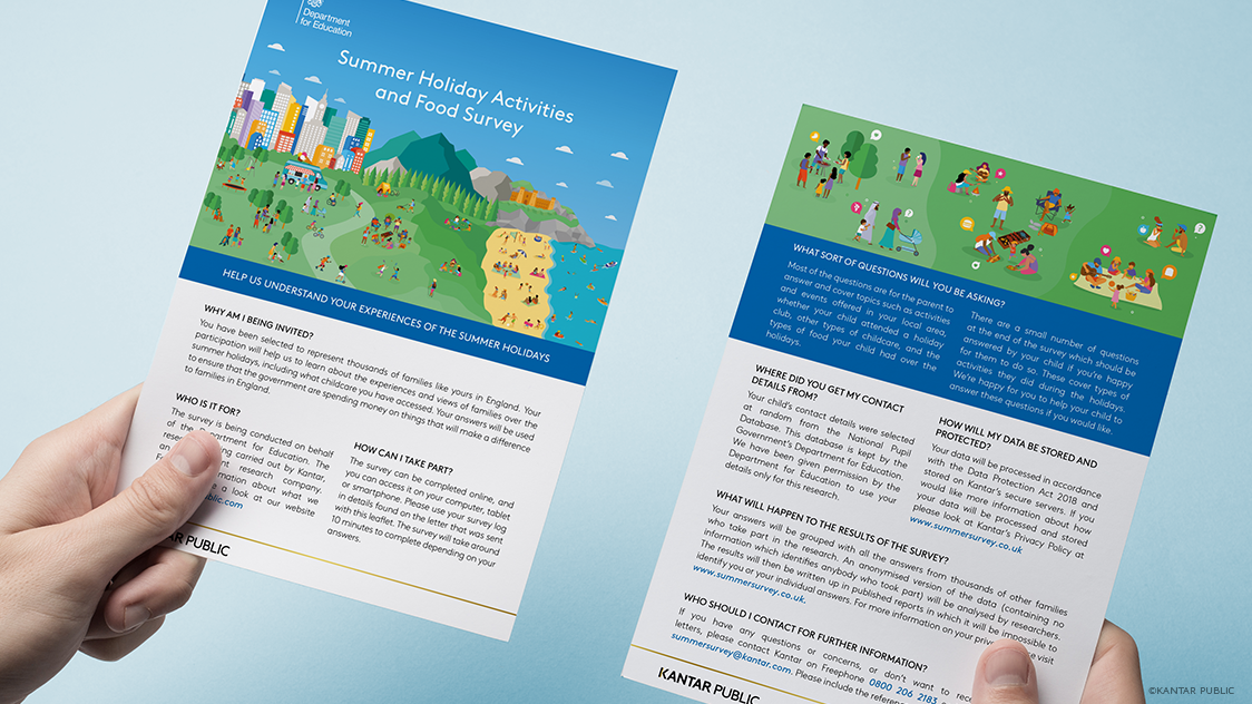 Kantar Public - Summer Holiday Activities and Food Survey Leaflet 02